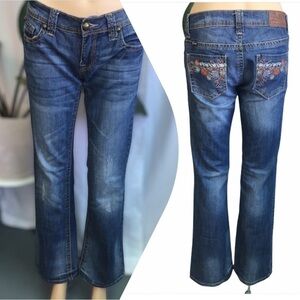 Adiktd Western Bootcut Jeans